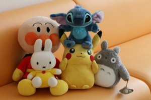 待合室のぬいぐるみたち 待合室のぬいぐるみたち